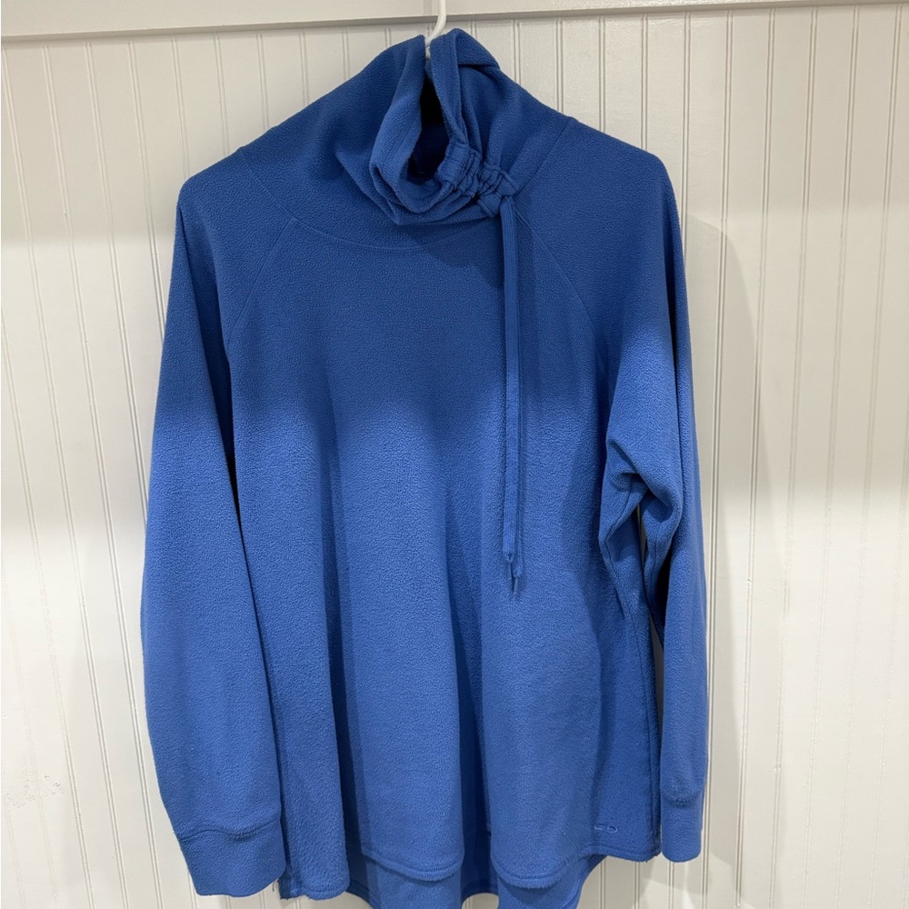 Champion Women's Cowl Neck Sweater in Blue